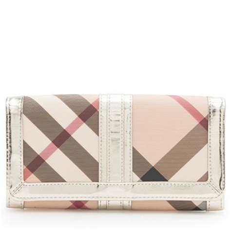 burberry nova check penrose wallet|BURBERRY Nova Check Penrose Compact Wallet Black.